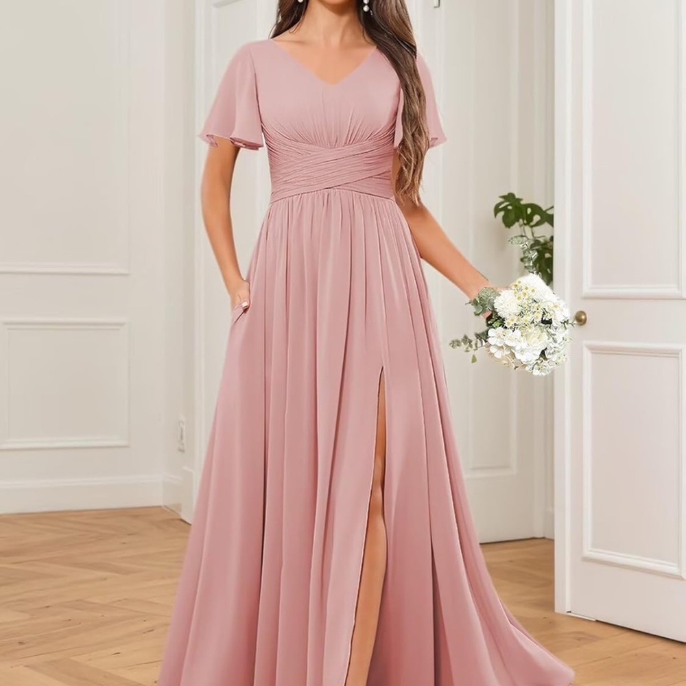 Macy's Blush Maxi Dress